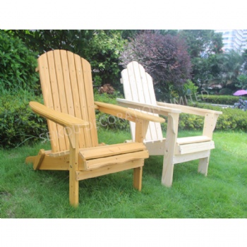 Garden wooden folded adirondack chair