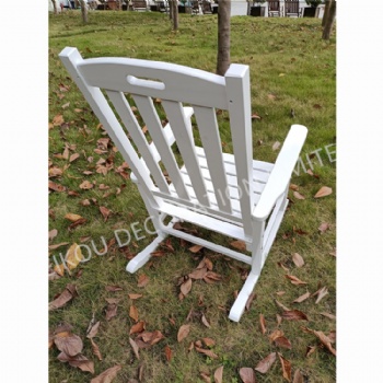 Garden Wooden Adirondack Rocking Chair