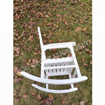 Garden Wooden Adirondack Rocking Chair