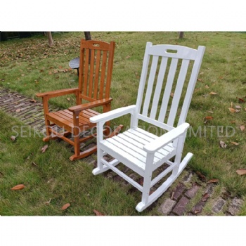 Garden Wooden Rocking Chair Patio Rocking Chair