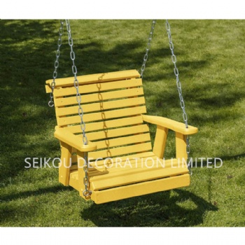 HDPE Patio single seat hanging swing