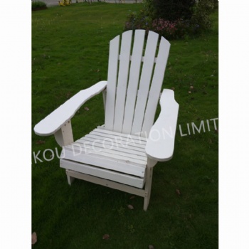 Garden fir wood folded adirondack chair