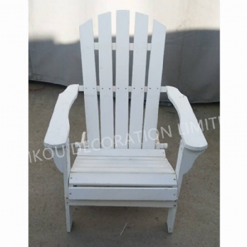 Garden fir wood folded adirondack chair